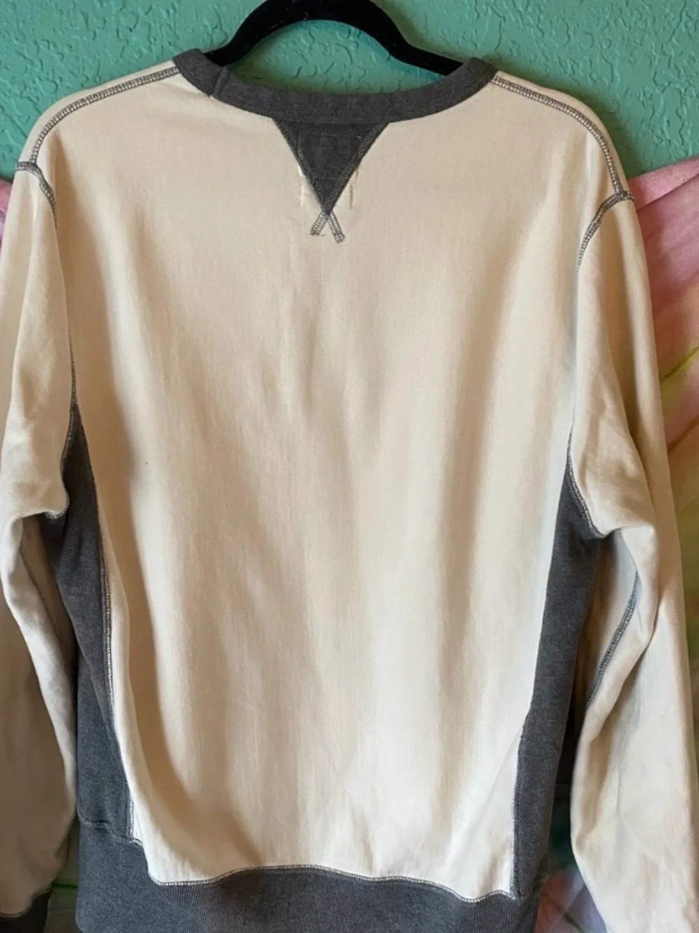 Vintage Champion x T Snyder   Two-Tone Crewneck